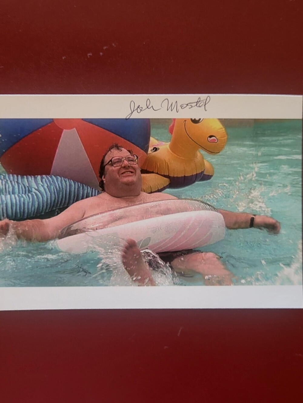 Josh Mostel City Slickers Billy Madison Hand Signed 4x6 Autograph Picture